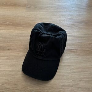‘47 LA Black Embroidered Cap